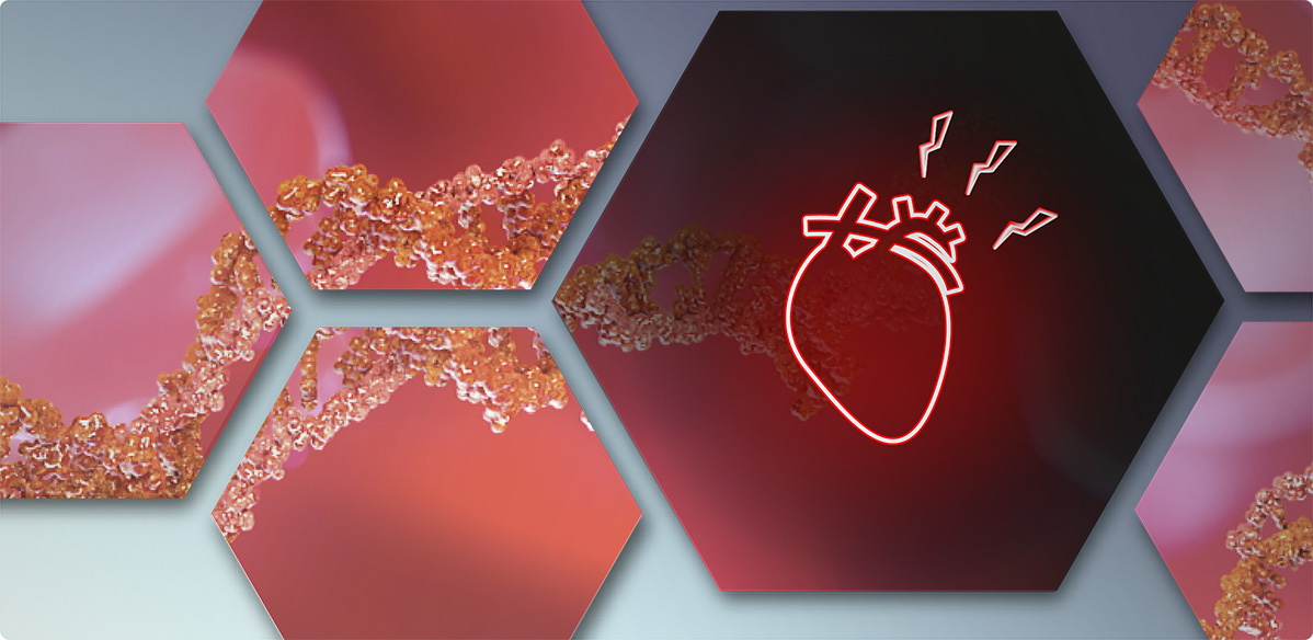 Graphic Image Representing Heart Failure Symptoms